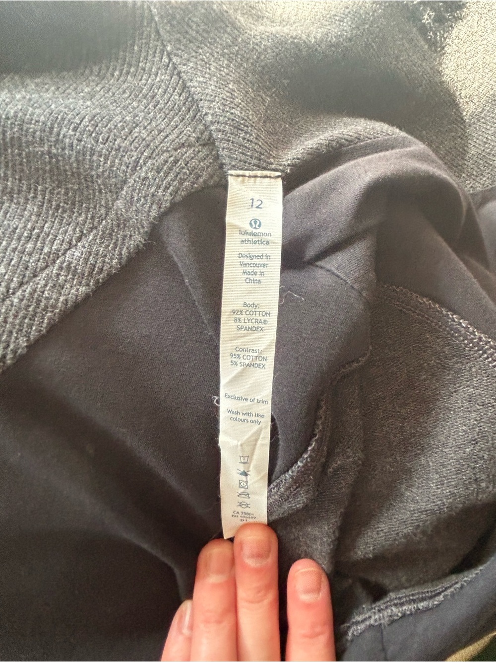 lululemon athletica Gratitude Wrap - Charcoal Grey NWT - Picture 9 of 11